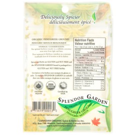 Splendor Garden organic Fenugreek Ground,35.0 Gram