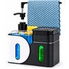 Dispensador de Jabón para Cocina 4 en 1 con Soporte