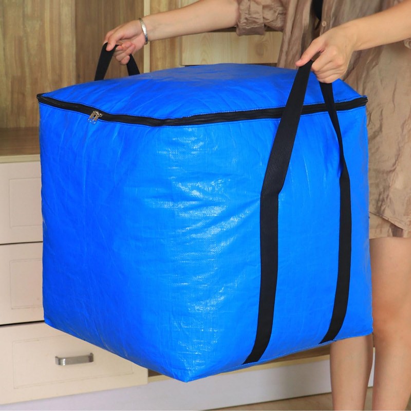 IWEIK Extra Large Storage Bag (Blue, 120L)