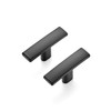 Ravinte 30 Pack 1-3/4 inch Curved Cabinet Pulls Matte Black