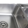 2x Overflow Pipes, Overflow Tube for Sink Extendible, Square Interface