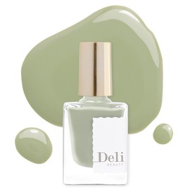 Deli Beauty Deep Syrup Lure in Mood Nail Color, MGR402 Lily Green, 10ml, 1 ea / 델리뷰티 딥시럽 루어인무드 네일컬러, MGR402 릴리 그린, 10ml, 1개