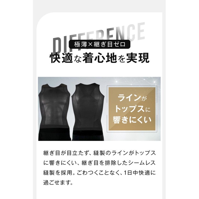 Landage MPTT2209 Slim Max Compression Tank Top, Sleeveless, Sports Inner,