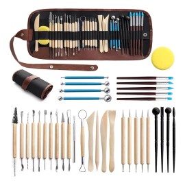 36pcs Arcilla Para Modelado Herramienta Ceramica Moldear