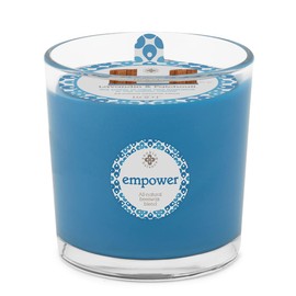 Root Candles Seeking Balance Wood Wick Spa Candle Aromatherapy Candles, 12-Ounce, Empower: Lavandin & Patchouli