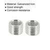 sourcing map Thread Reducing Nuts Insert M14 x 1.5mm Male