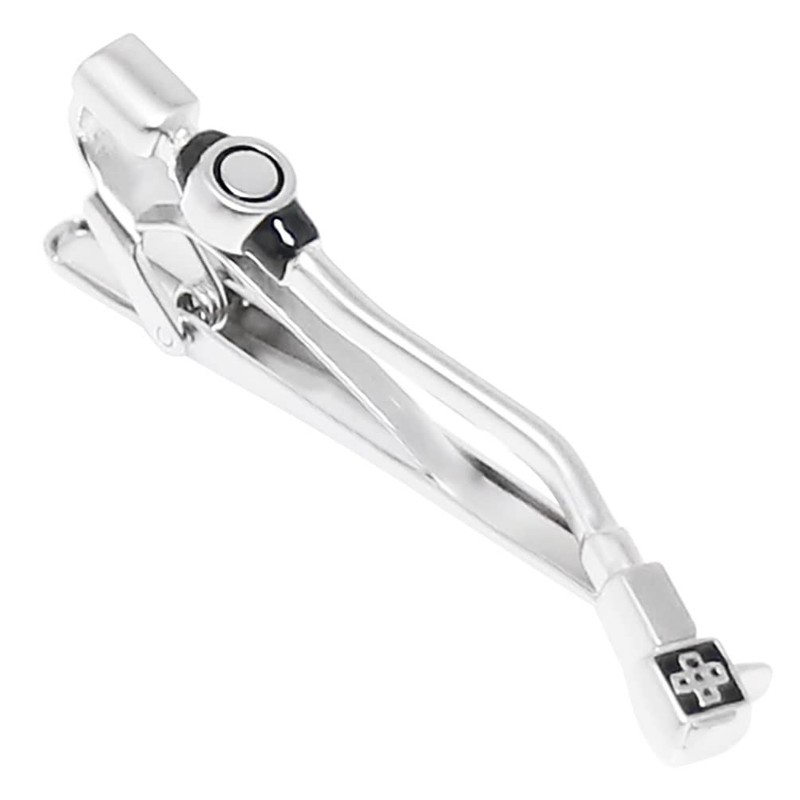 SWANK T0139 Record Needle Tie Clip, Tie Bar, Brass, No