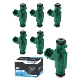 TAUTOY FJ660 Fuel Injectors 6PCS 2.5L 2.7L For Hyundai Santa Fe 01-06,Hyundai Sonata 99-05,Tiburon 03-08,Tucson 05-09,For Kia Magentis 01-06,Optima 01-06,Sportage 05-10,35310-37150