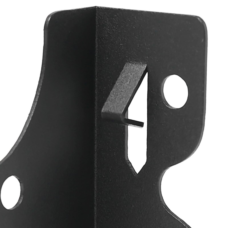 36Pcs 2"x 4" Joist Hanger,Q235B Steel Black Powder Coated Face