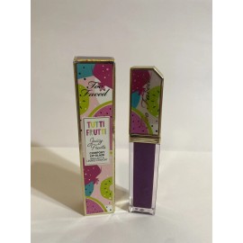 Too Faced Tutti Frutti Juicy fruits Comfort Lip Glaze Shade Plum Crazy! 7ml NIB