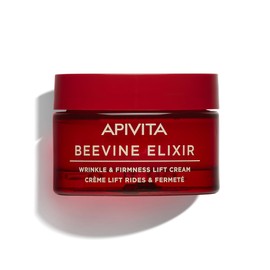 Apivita Beevine Elixir crema lift arrugas y firmeza textura ligera 50 ml  con complejo propolift, colgeno vegetal y cido hialurnico  reafirma,...     