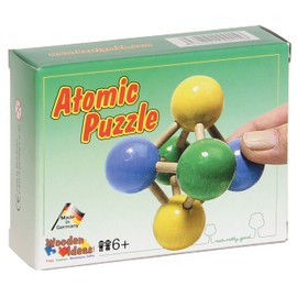 Bartl 102425 Taschenpuzzle Atom-Puzzle 6 Teile