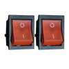 30Amp 120V/250V Rocker Switch 4 Pin AC Toggle Switch On