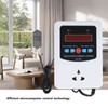 1500W Digital Humidity Controller LCD Display Humidistat Plastic Timing Air