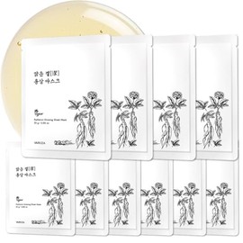 Mascarillas Faciales De Ginseng Radiance - Mascarillas Hidratantes Para Una Barrera Cutánea Sana Y Fortalecedora - Veganas, Libres De Crueldad Animal 