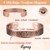 Cigmag Copper Bracelet Men 9 Ultra Strong Magnets 99% Pure