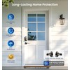 Veise Keyless Entry Door Lock with 2 Lever Handles -