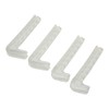 2 Pairs Skate Guards Portable Ice Skate Blade Covers Adjustable