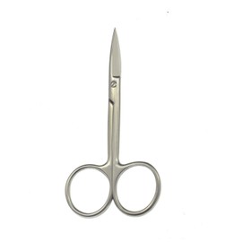 Motanar Premium Manicure Scissors Multi-purpose Stainless Steel Cuticle Pedicure Beauty Grooming Kit for Nail, Eyebrow, Eyelash, Curved Blade
