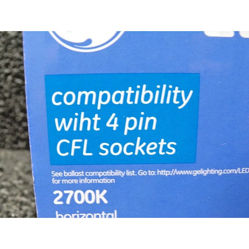 GE Lighting LED12G24q-V/827 PL Vert LED Lamp, 950 lm