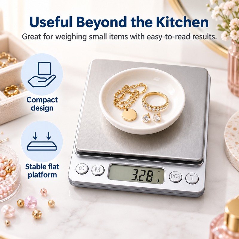 Digital Pocket Scale for Everyday Weighing – 3000g Capacity with