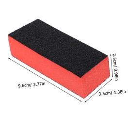 BIUDECO 10pcs Nail Buffing Sponge Block Nail Grinder for Smooth Manicure File Professional Home Salon Use