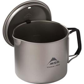 MSR Titan Titanium Camping Kettle, 900 mL