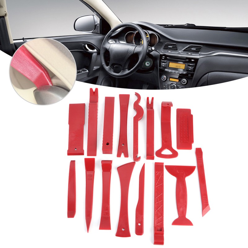 16pcs Auto Interior Trim Removal Tool Kit Panel Audio Dashboard