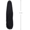 Natural Black Ponytail Extension,SYXLCYGG Straight Clip Claw Ponytails 22" 5.5