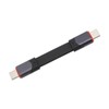 USB 4.0 Cable Fast Charging 40Gbps Flat Short PD60W Type
