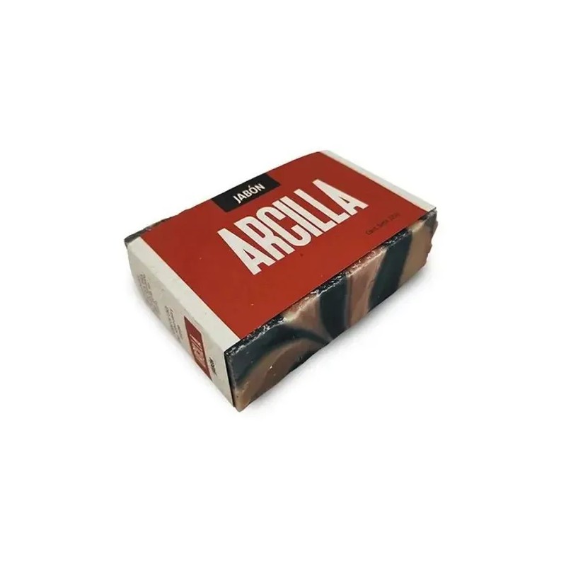 Jabón Artesanal Volviendo al Origen Arcilla 120g Limpieza Facial Natural