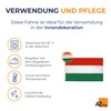 HUNGARY FLAG 3' x 5' - HUNGARIAN FLAGS 90 x