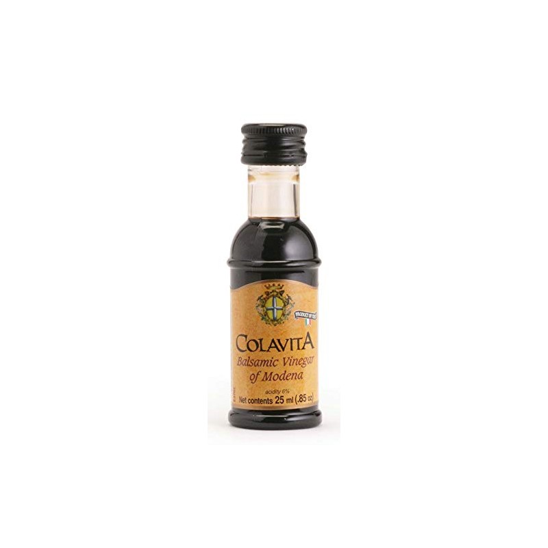 Colavita Mini Sizes - Balsamic Vinegar, Pack of 80 (25ml