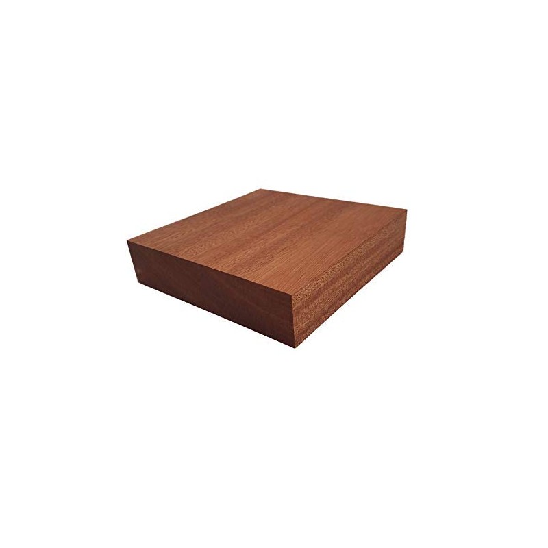 Mahogany Lumber Bowl Blanks (1pc) (2" x 6" x 6")