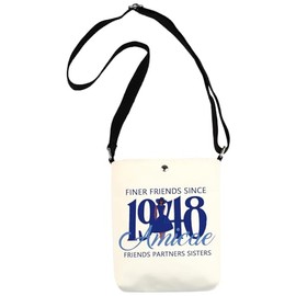 WCGXKO Zeta 1948 Sorority Inspired Gift Finer Friends Sinse 1948 Amicae Frieds Partners Sisters Makeup Bag (Finer Friends 1948 XK)