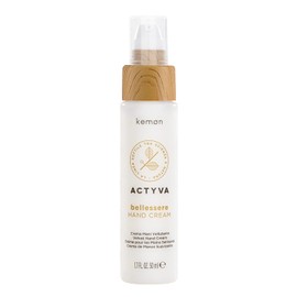 Kemon - Actyva Bellessere Hand Cream, Velvety Hand Cream with Argan and Almond Oils, Moisturising and Anti-Aging Effect - 50 ml