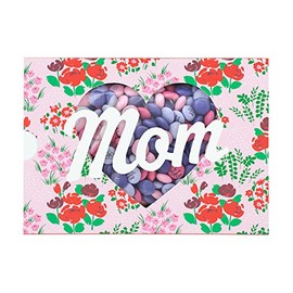 M&M’S WORLD Happy Mother's Day Gift Box, 1 lb of Chocolate Candies, Printed M&M'S With Happy Mother's Day & Best Mom Ever Icons, Sweet Gift For Every Mother Figure