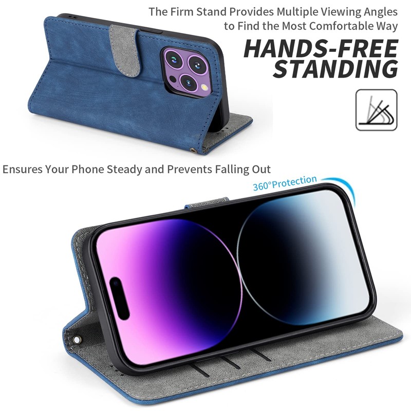 BEEJTUNY Leder Handyhülle für Doogee Note 59/Doogee Note 59 Pro,