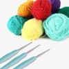 Crochet Hook 0.5mm 3 Pcs,Small Crochet Hook 0.5mm Dreadlocks, Ergonomic
