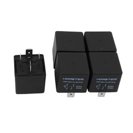 Pack of 5 JD2912 4 Pin DC 48 V 40 A Relay Multi-Purpose Automotive Relay High Performance Standard Relay for Car Engine, Car Universal Replacement Accessories