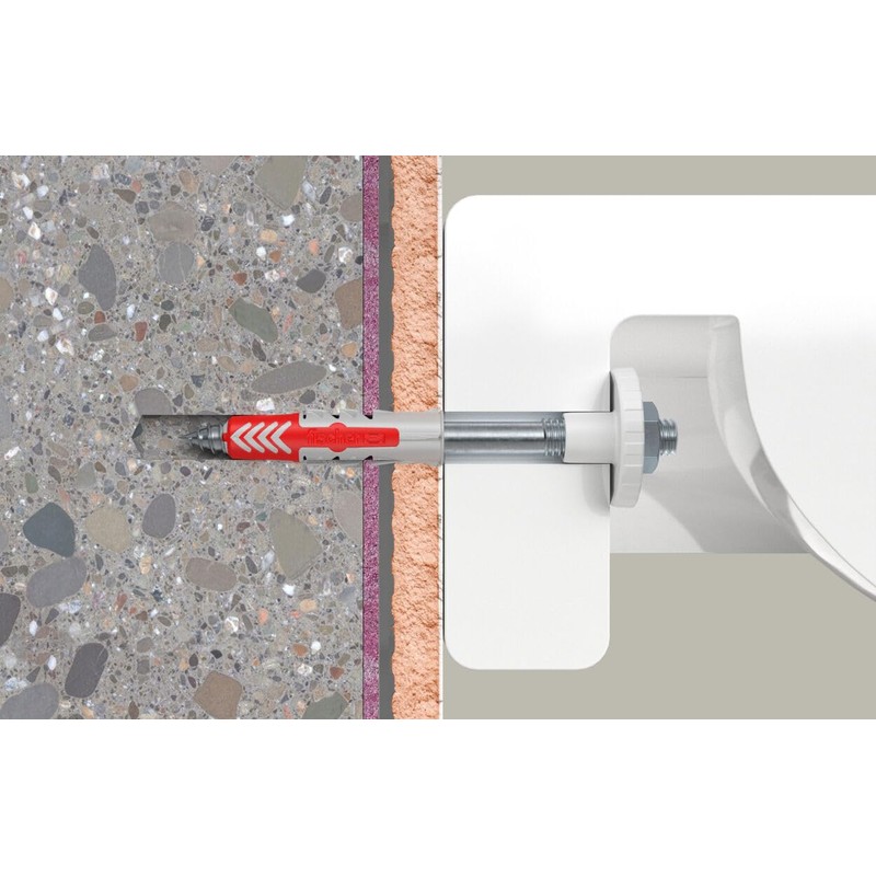 fischer WST II 567430 Washbasin Fixing 10 mm x 140