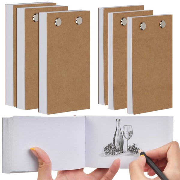 Blank Flip Book Kit, 960 Pages A6 Drawing Paper Kit
