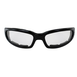 Global Vision Eyewear Marilyn 3 CF 3 FM Sunglasses with EVA Foam, Clear Lens, 1 Piece)