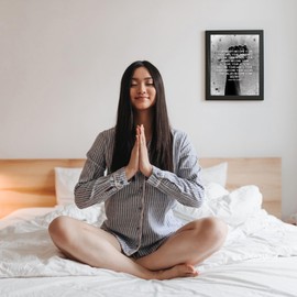 AMERICAN LUXURY GIFTS Your Values Become Your Destiny - Motivational Wall Art - Modern Office Decor, Inspirational Quote Poster Sign for Classroom, School - 8x10 Unframed Print