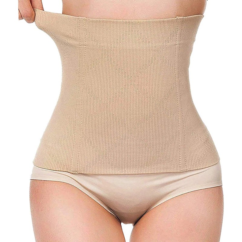 Women's Waist Trainer Shaper Postpartum Belly Recovery Girdle Tummy Control