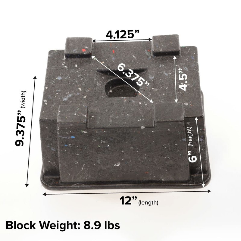 OX BLOX Heavy Duty Trailer Jack Block - Made in