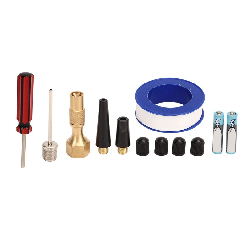 Digital Tire Inflator Tire Pressure Gauge with Digital Display 1/4