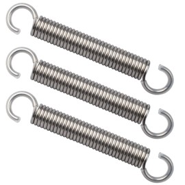 3 Pack 5-1/8 Inch Stainless Steel Recliner Sofa Chair Stainless Steel Spring Replacement Mechanism Tension Spring