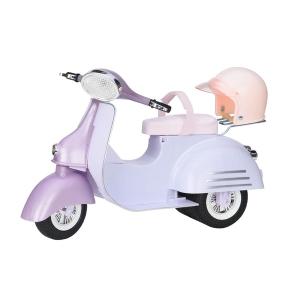 Our Generation by Battat- Ride in Style Scooter- Toy Car & Doll Accessories for 18" Dolls- Ages 3 & Up
