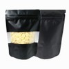 PABCK Matte Window Stand Up Bags Foil Resealable Mylar Packaging